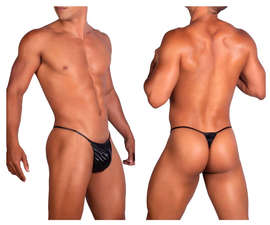 [Roger Smuth] Thongs Black (RS078)